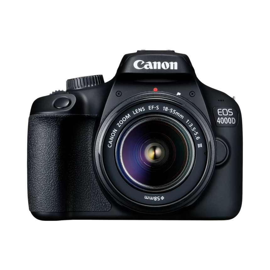 Canon EOS 4000D/Rebel T100 18.0MP Digital DSLR Camera with 18-55mm EF-S f/3.5-5.6 Lens — Being Shipped