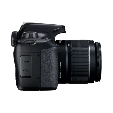 Canon EOS 4000D/Rebel T100 18.0MP Digital DSLR Camera with 18-55mm EF-S f/3.5-5.6 Lens — Being Shipped