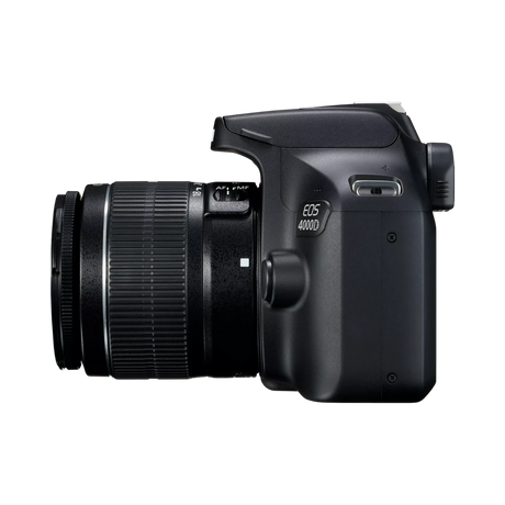 Canon EOS 4000D/Rebel T100 18.0MP Digital DSLR Camera with 18-55mm EF-S f/3.5-5.6 Lens — Being Shipped