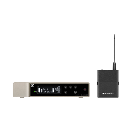 Sennheiser EW-D SK BASE SET Digital Wireless Microphone System with Bodypack, No Mic (R4-9: 552 to 607 MHz) — Being Shipped