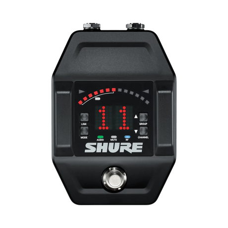 Shure GLXD6+ Dual-Band Wireless Guitar Pedal Receiver (Z3: 2.4, 5.8 GHz) — Being Shipped