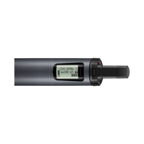 Sennheiser SKM 100 G4 Handheld Wireless Microphone Transmitter with No Mic Capsule (G: 566 to 608 MHz) — Being Shipped