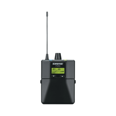 Shure P3RA Wireless Bodypack Receiver for PSM300 System (H20: 518-542 MHz) — Being Shipped