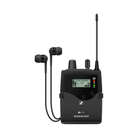 Sennheiser EK IEM G4 Stereo Bodypack Receiver with IE 4 Earphones (G: 558 to 608 MHz) — Being Shipped