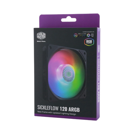 Cooler Master SickleFlow 120 ARGB Fan — Being Shipped