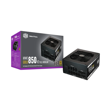Cooler Master MWE Gold V2 850W 80 PLUS Gold Modular Power Supply — Being Shipped