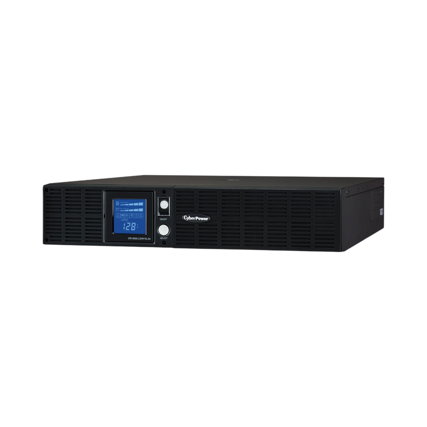 CyberPower Smart App LCD UPS Series 2U Rack/Tower Line Interactive Sine Wave UPS (1,500 VA / 1,125 W) — Being Shipped