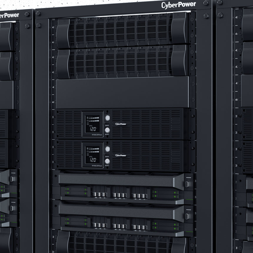 CyberPower Smart App LCD UPS Series 2U Rack/Tower Line Interactive Sine Wave UPS (1,500 VA / 1,125 W) — Being Shipped