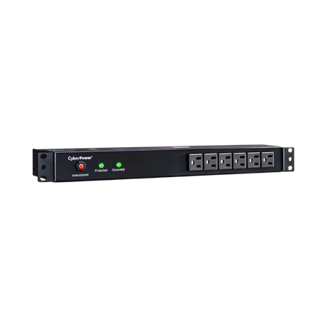 CyberPower RKBS15S6F8R 1 RU Rackbar Surge Protector — Being Shipped