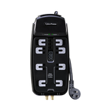 CyberPower 8-Outlet Home Theater Surge Protector — Being Shipped
