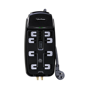 CyberPower 8-Outlet Home Theater Surge Protector — Being Shipped
