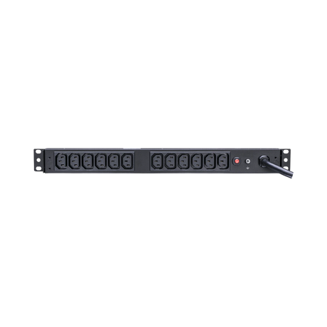 CyberPower PDU20BHVT12R Basic Series 1 RU 12-Rear-Outlet PDU — Being Shipped