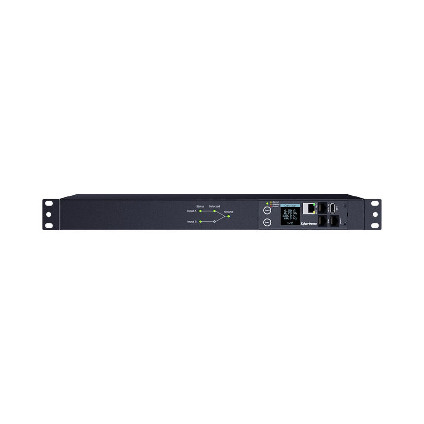CyberPower PDU44002 Switched ATS PDU (20A, 100 to 120 VAC) — Being Shipped