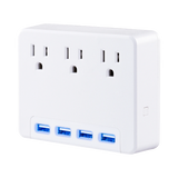 CyberPower P3WU 3-Outlet Adapter with Backlit USB — Being Shipped