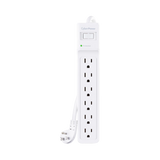 CyberPower B615 6-Outlet Essential Surge Protector (White) — Being Shipped
