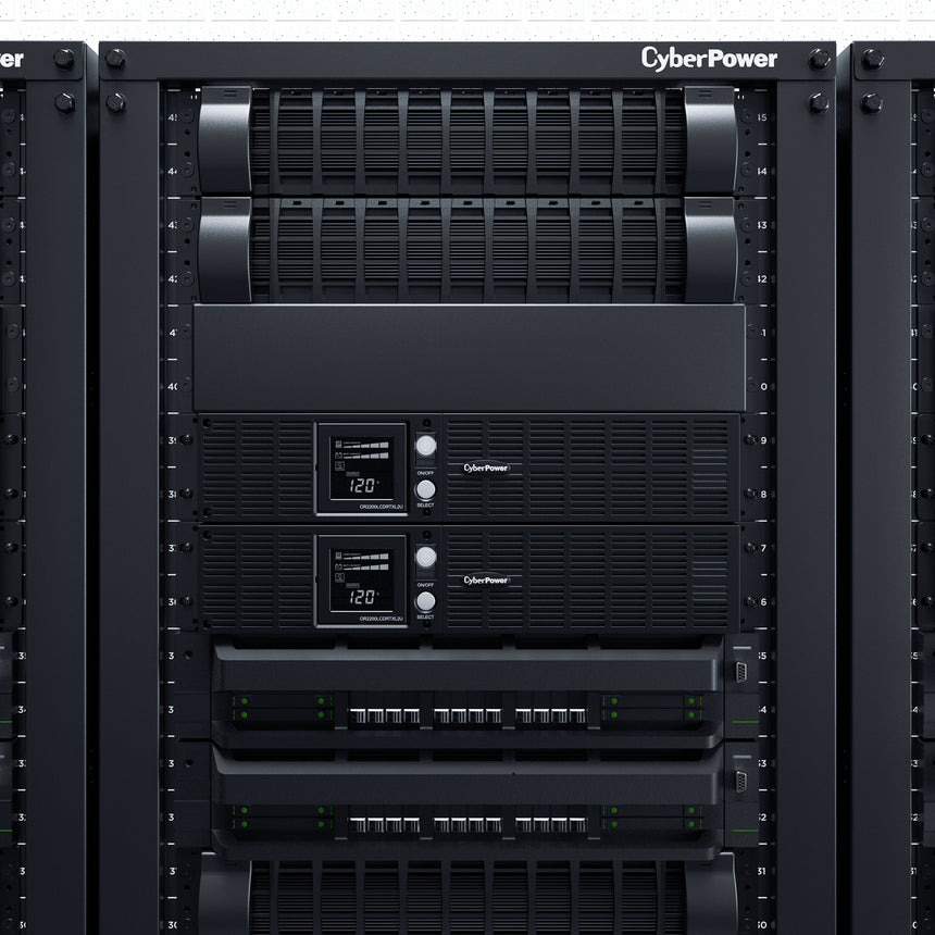 CyberPower Smart App LCD UPS Series 2U Rack/Tower Line Interactive Sine Wave UPS (2,190 VA / 1,650 W) — Being Shipped