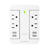 CyberPower P4WSU 4-Outlet Home Office Surge Protector with USB (125V) — Being Shipped