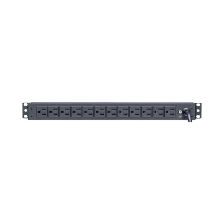 CyberPower 15A 12 Outlets 15 ft Cord NEMA 5-15P Plug 1U Rackmount PDU — Being Shipped