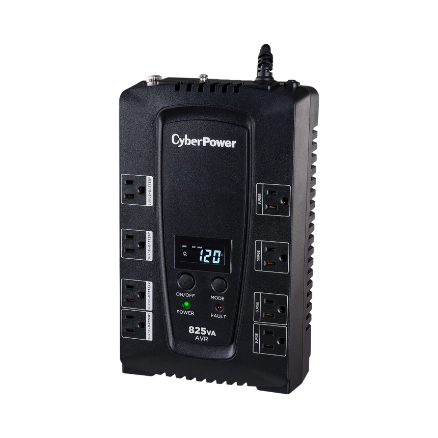 CyberPower CP825AVRLCD Intelligent LCD UPS (825VA) — Being Shipped