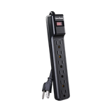 CyberPower CSB6012 6-Outlet Essential Series Surge Protector (Black) — Being Shipped