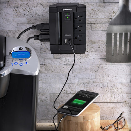 CyberPower Pro Series 6-Outlet Surge Protector — Being Shipped