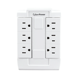 CyberPower GT600P Swivel Wall Tap (White) — Being Shipped