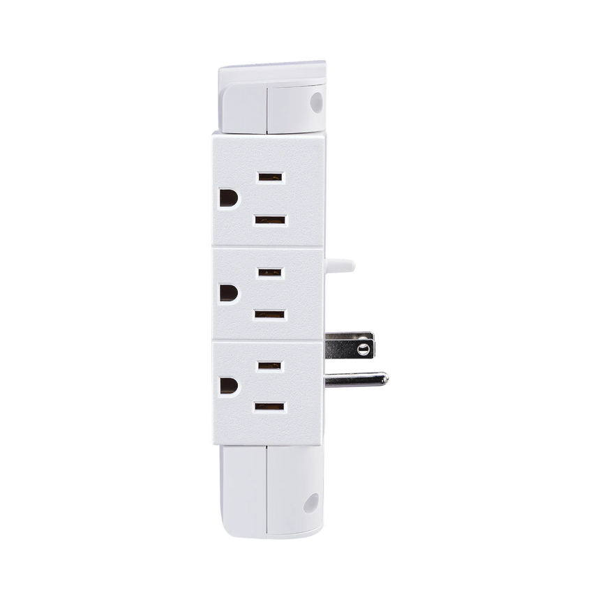 CyberPower GT600P Swivel Wall Tap (White) — Being Shipped
