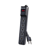 CyberPower CSB606 6-Outlet Essential Series Surge Protector (Black) — Being Shipped