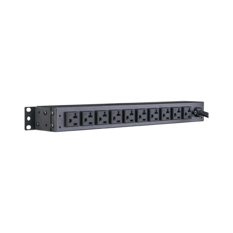 CyberPower Basic PDU 120V 20A 1U RM 5-20P Input 15ft Cord (10) 5-20R Rear Outlets, RoHS — Being Shipped