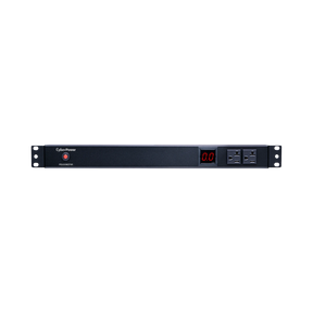 CyberPower Metered PDU 120V 20A 1U RM 5-20P Input 15ft Cord (10) 5-20R Outlets, RoHS — Being Shipped