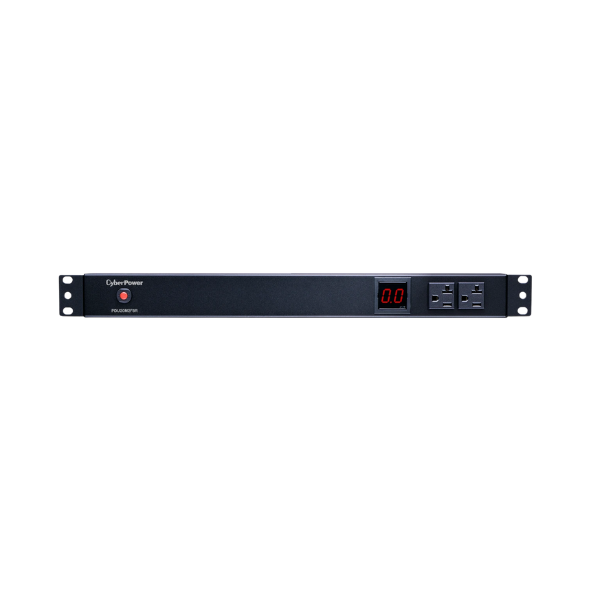 CyberPower Metered PDU 120V 20A 1U RM 5-20P Input 15ft Cord (10) 5-20R Outlets, RoHS — Being Shipped