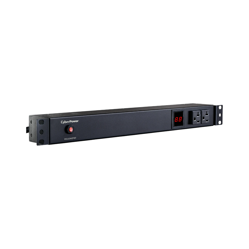 CyberPower Metered PDU 120V 20A 1U RM 5-20P Input 15ft Cord (10) 5-20R Outlets, RoHS — Being Shipped