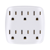 CyberPower GT600 Grounded Wall Tap (White) — Being Shipped