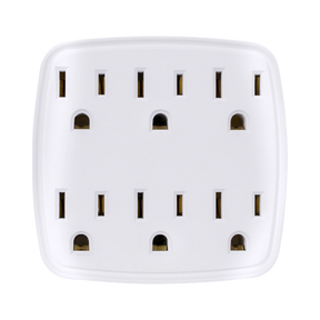 CyberPower GT600 Grounded Wall Tap (White) — Being Shipped
