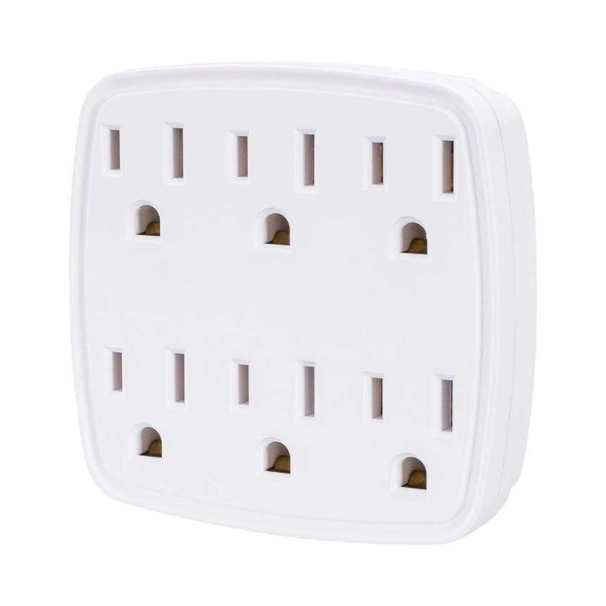 CyberPower GT600 Grounded Wall Tap (White) — Being Shipped