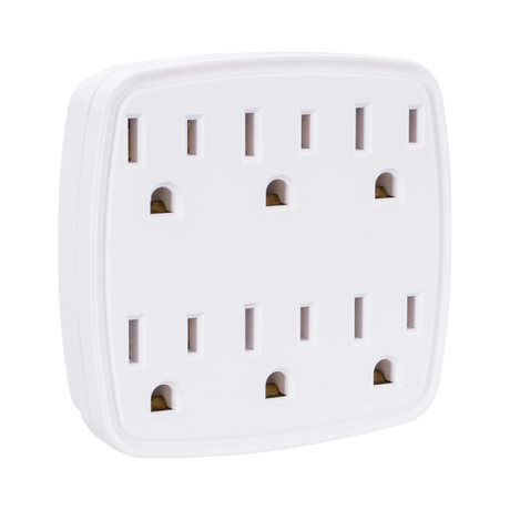 CyberPower GT600 Grounded Wall Tap (White) — Being Shipped