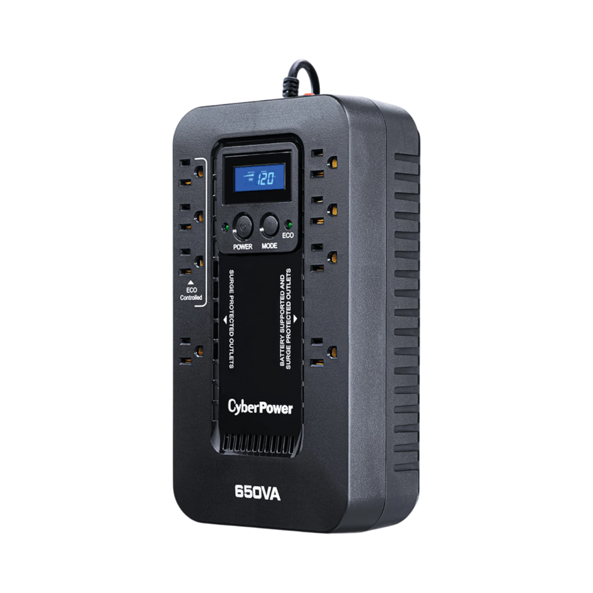 CyberPower EC650LCD Ecologic Series Uninterruptible Power Supply — Being Shipped