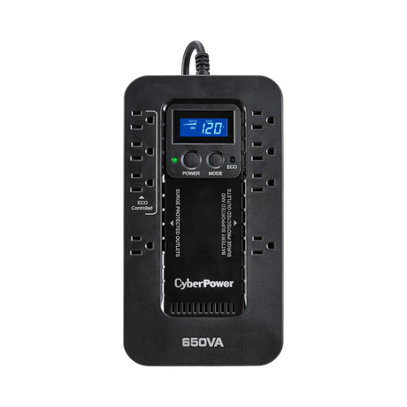 CyberPower EC650LCD Ecologic Series Uninterruptible Power Supply — Being Shipped
