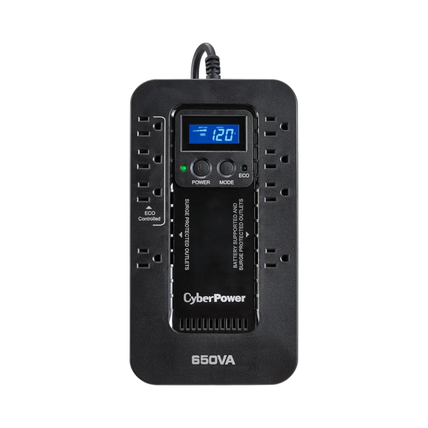 CyberPower EC650LCD Ecologic Series Uninterruptible Power Supply — Being Shipped