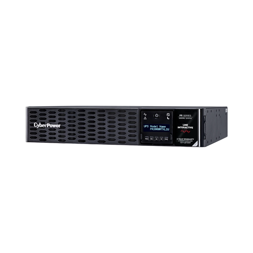 CyberPower PR2000RTXL2UTAA Smart App Sinewave Rack/Tower Convertible UPS (TAA Compliant) — Being Shipped