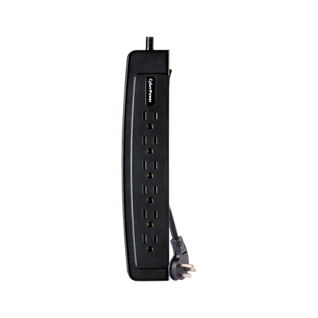 CyberPower 120V 6-Outlet Home/Office Surge Protector on 4' Power Cord — Being Shipped