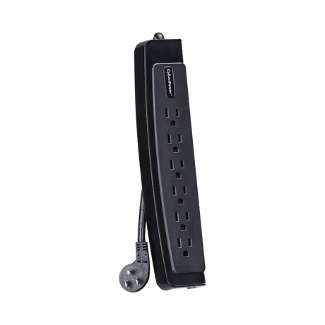 CyberPower 120V 6-Outlet Home/Office Surge Protector on 4' Power Cord — Being Shipped