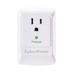 CyberPower CSB100W Single Outlet Wall-Tap Surge Protector — Being Shipped