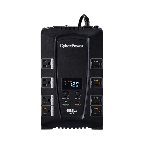 CyberPower CP685AVRLCD Intelligent LCD UPS (685VA) — Being Shipped