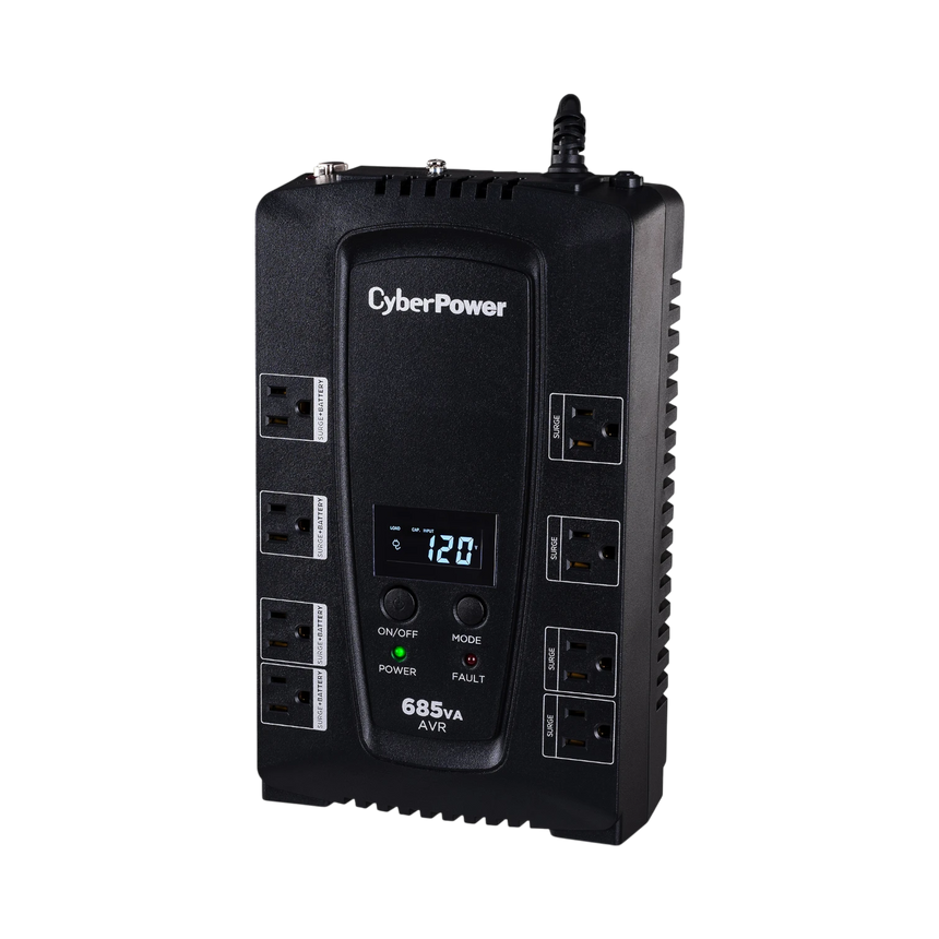CyberPower CP685AVRLCD Intelligent LCD UPS (685VA) — Being Shipped