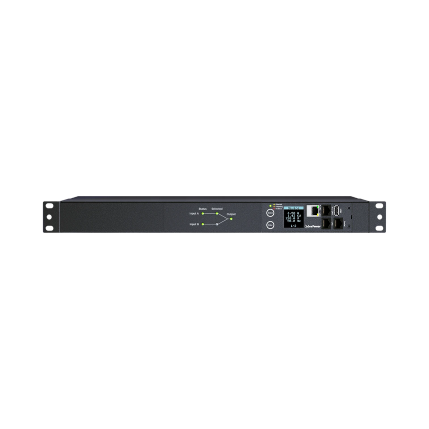 CyberPower PDU44002 Switched ATS PDU (20A, 200 to 240 VAC) — Being Shipped