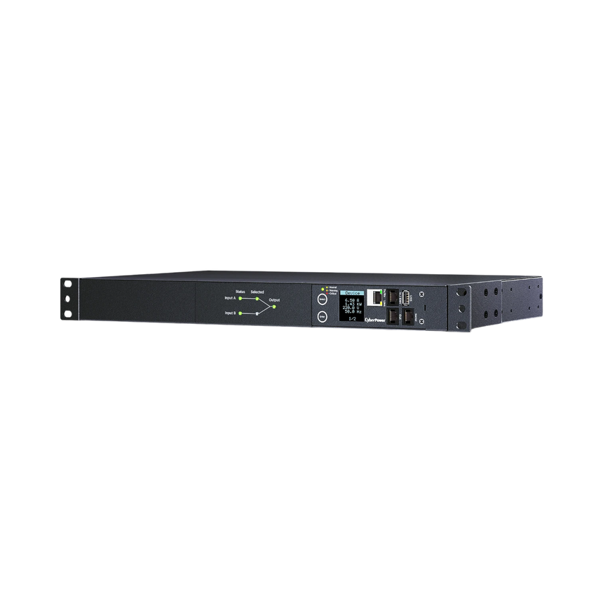 CyberPower PDU44002 Switched ATS PDU (20A, 200 to 240 VAC) — Being Shipped