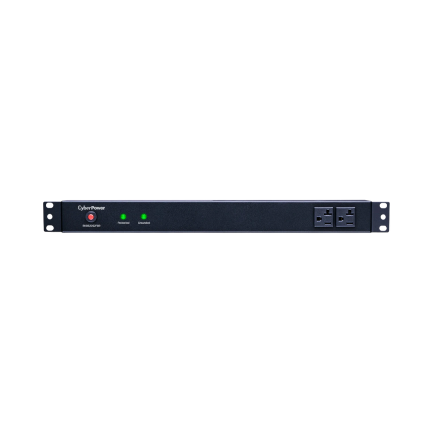 CyberPower RKBS20S2F8R 10-Outlet Rackbar Surge Protector — Being Shipped