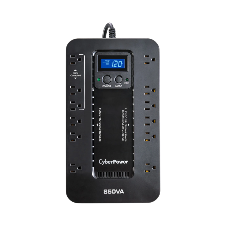 CyberPower EC850LCD Ecologic Series Uninterruptible Power Supply — Being Shipped