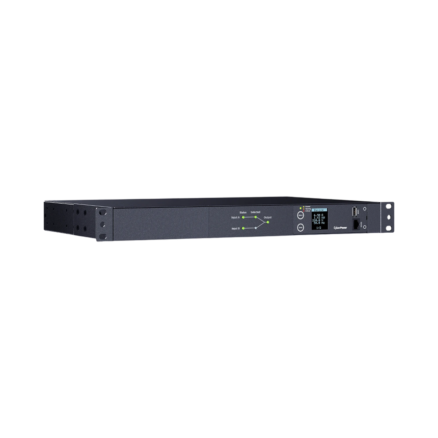 CyberPower PDU24004 Metered ATS PDU (15A, 200 to 240 VAC) — Being Shipped